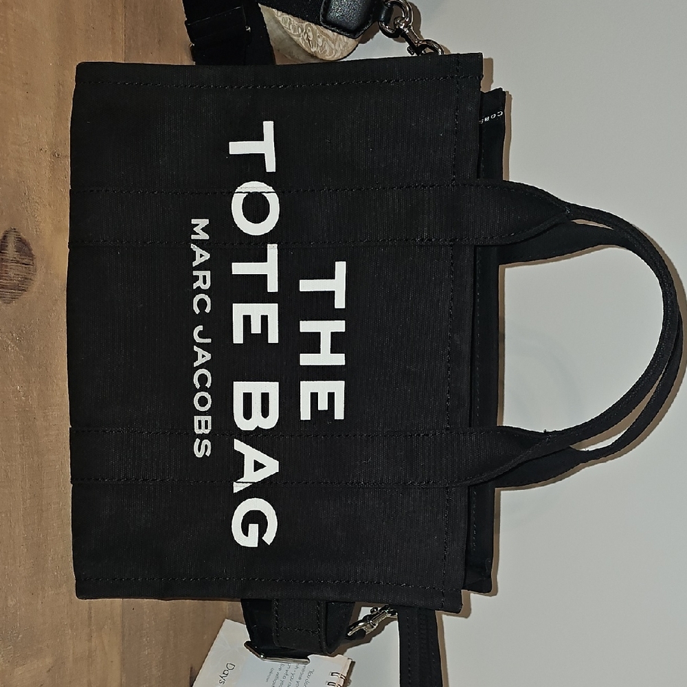 Marc Jacobs Black and White Tote Bag